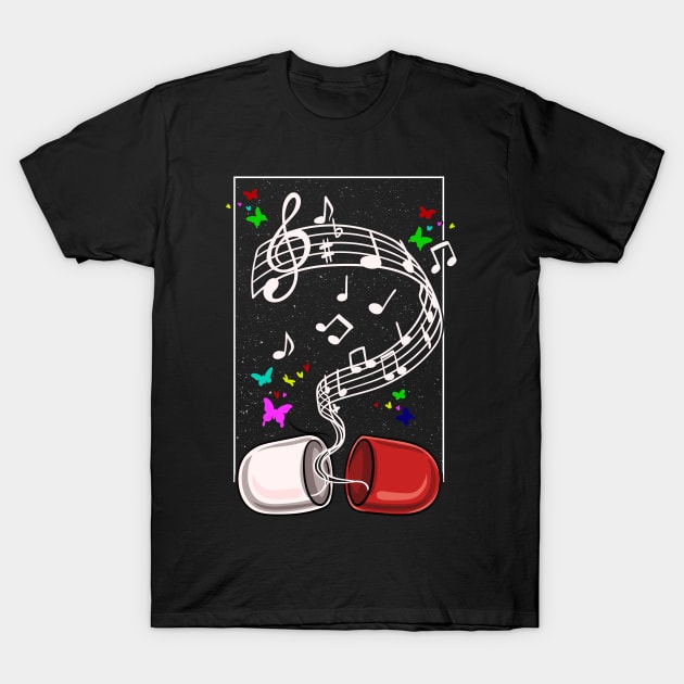 Music Musician Art Graphic Pill Gift T-Shirt by E